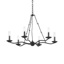 Load image into Gallery viewer, Sawyer Outdoor Chandelier in Detail.

