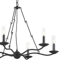 Load image into Gallery viewer, Sawyer Outdoor Chandelier in Detail.
