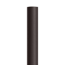 Load image into Gallery viewer, Smooth Outdoor Aluminum Pole in Textured Bronze.
