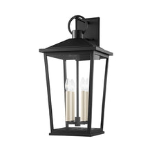 Load image into Gallery viewer, Soren Outdoor Wall Light in Texture Black (4-Light).
