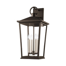 Load image into Gallery viewer, Soren Outdoor Wall Light in Textured Bronze with Highlights (4-Light).
