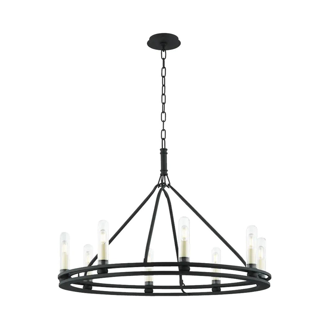 Sutton Outdoor Chandelier.