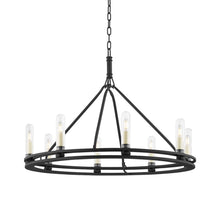 Load image into Gallery viewer, Sutton Outdoor Chandelier in Detail.
