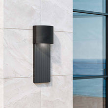 Load image into Gallery viewer, Tempe Outdoor Wall Light in Outdoor Area.
