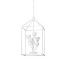 Load image into Gallery viewer, Westwood Pendant Light in Gesso White (8-Light).
