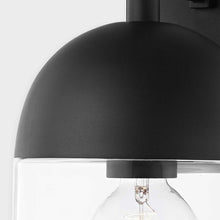 Load image into Gallery viewer, Zephyr Outdoor Wall Light in Detail.
