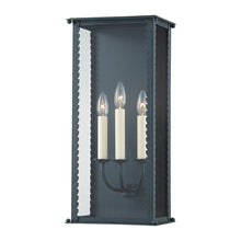 Load image into Gallery viewer, Zuma Outdoor Wall Light in Verdigris (3-Light).
