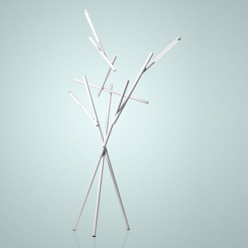 Tuareg LED Floor Lamp in White.
