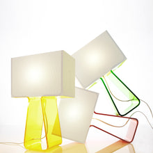 Load image into Gallery viewer, Tube Top Color Table Lamp in multicolor.
