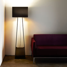 Load image into Gallery viewer, Tube Top Floor Lamp in living room.
