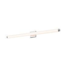 Load image into Gallery viewer, Tubo Slim LED Bath Bar in X-Large/Polished Chrome/Drum Trim.
