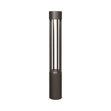 Load image into Gallery viewer, Turbo Outdoor LED Bollard in Bronze.
