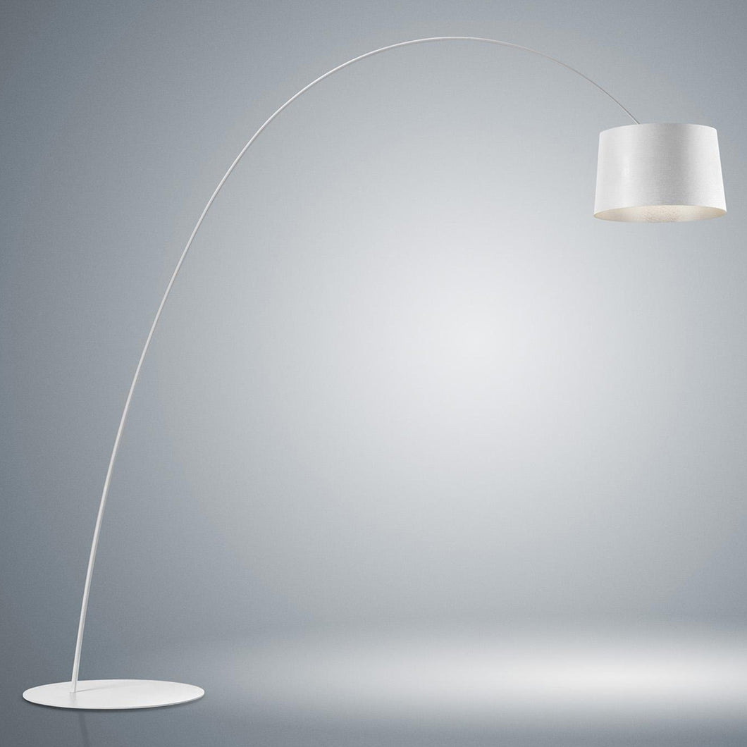 Twiggy Elle LED Floor Lamp in White.