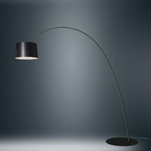 Load image into Gallery viewer, Twiggy Elle Wood Floor Lamp in Black.
