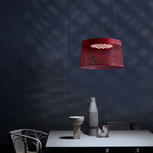 Load image into Gallery viewer, Twiggy Grid Outdoor LED Pendant Light - Exhibition.
