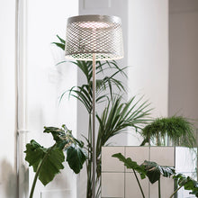 Load image into Gallery viewer, Twiggy Grid Outdoor LED Reading Floor Lamp - Exhibition.

