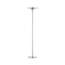 Load image into Gallery viewer, U.H.O. LED Floor Lamps in Brushed Nickel.
