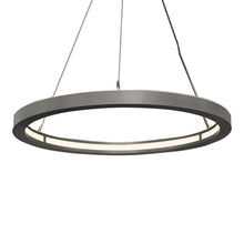 Load image into Gallery viewer, Boks LED Pendant Light in Smoked Silver (Large).
