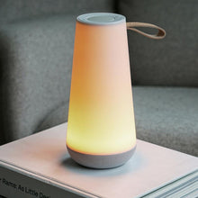 Load image into Gallery viewer, UMA LED Mini Sound Lantern in living room.
