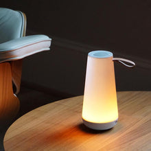 Load image into Gallery viewer, UMA LED Mini Sound Lantern in living room.
