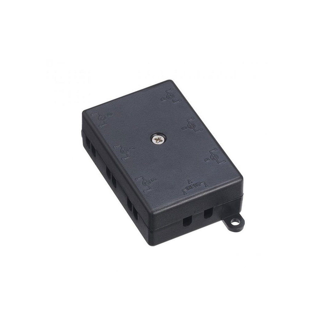 Undercabinet Multiple Terminal Block in Black (6-Output).