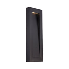 Load image into Gallery viewer, Urban LED Wall Light in Large/Black.
