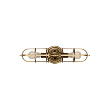 Load image into Gallery viewer, Urban Renewal Bath Vanity Light in 2-Light/Dark Antique Brass.

