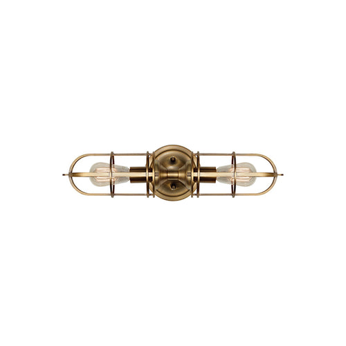 Urban Renewal Bath Vanity Light in Brass.