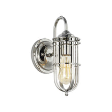 Load image into Gallery viewer, Urban Renewal Bath Wall Light in Polished Nickel.
