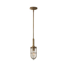 Load image into Gallery viewer, Urban Renewal Closed Cage Pendant Light in Clear.
