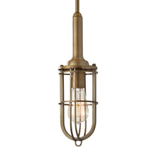 Load image into Gallery viewer, Urban Renewal Closed Cage Pendant Light Detail.

