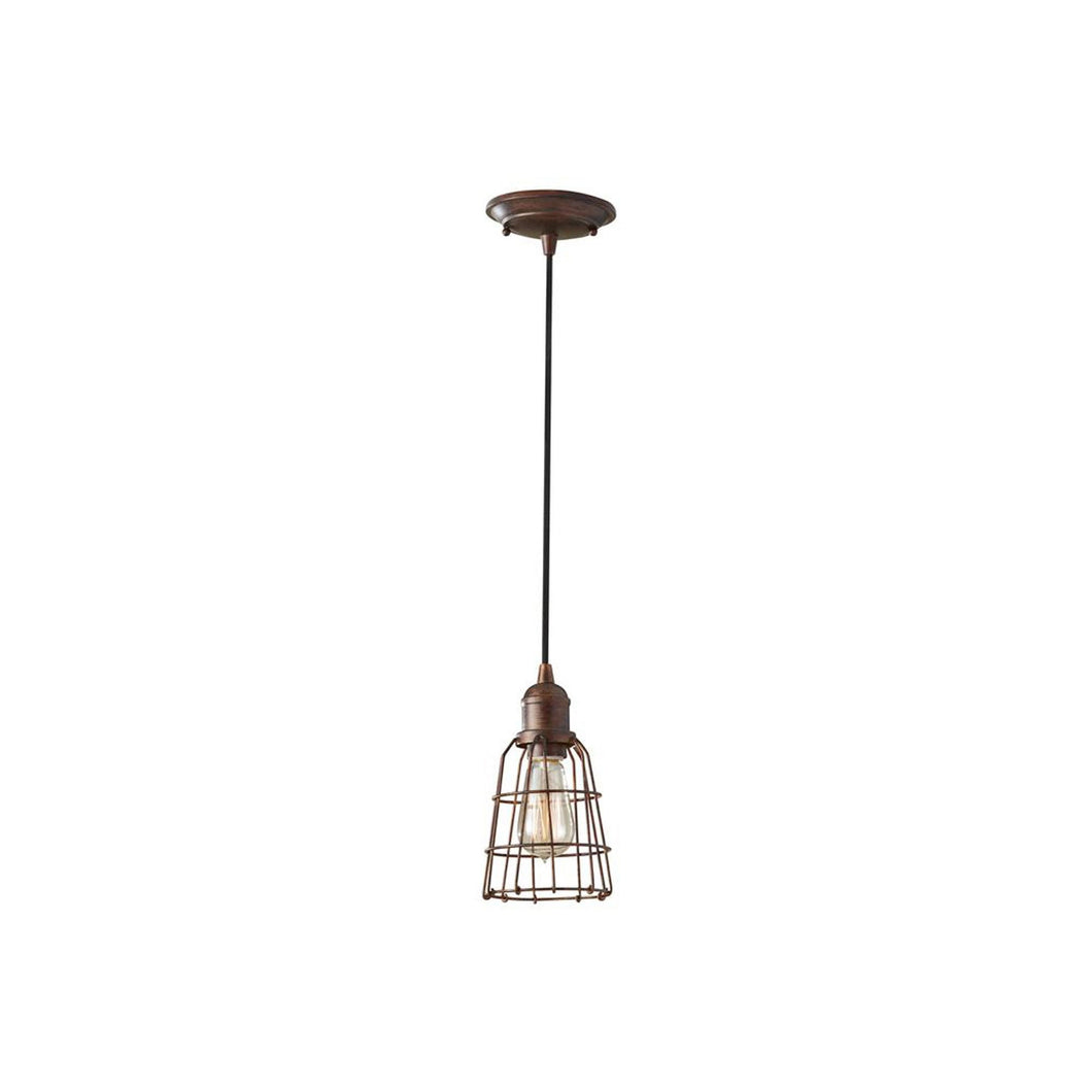 Urban Renewal Open Cage Pendant Light in Clear.