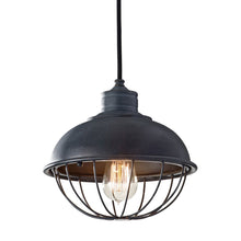 Load image into Gallery viewer, Urban Renewal Round Cage Pendant Light Detail.
