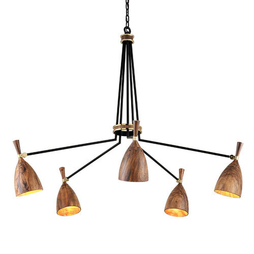 Utopia LED Chandelier in Detail.