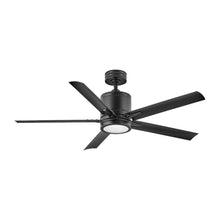 Load image into Gallery viewer, Vail LED Ceiling Fan in Matte Black.
