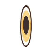 Load image into Gallery viewer, Valor LED Wall Lighting in Black and Gold.
