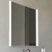 Load image into Gallery viewer, Vanity™ Vertical LED Mirror in bathroom.
