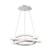 Load image into Gallery viewer, Veloce LED Chandelier in Titanium (Small).
