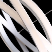 Load image into Gallery viewer, Veloce LED Chandelier in Detail.

