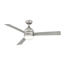 Load image into Gallery viewer, Verge LED Ceiling Fan in Brushed Nickel.
