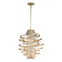 Load image into Gallery viewer, Vertigo Pendant Light in Modern Silver Leaf/3-Light.
