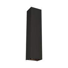 Load image into Gallery viewer, Vex Large Outdoor LED Wall Light in 20-Inch/Black.
