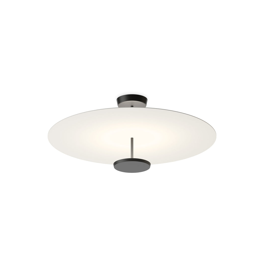 Flat LED Semi Flush Ceiling Light.