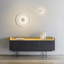 Load image into Gallery viewer, Top LED Flush Mount Ceiling Light in living room.
