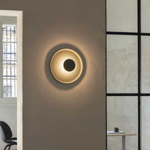 Load image into Gallery viewer, Top LED Flush Mount Ceiling Light in living room.
