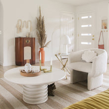 Load image into Gallery viewer, Vicky Table Lamp in living room.

