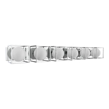 Load image into Gallery viewer, 18 Vanity Wall Light in Chrome (6-Light).
