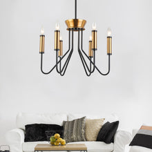 Load image into Gallery viewer, C2061 Chandelier in living room.

