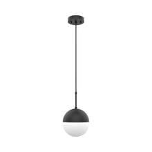 Load image into Gallery viewer, P2001 LED Pendant Light in Black.

