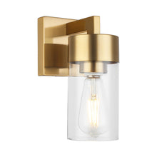 Load image into Gallery viewer, WS705 Bath Wall Light in Aged Brass.
